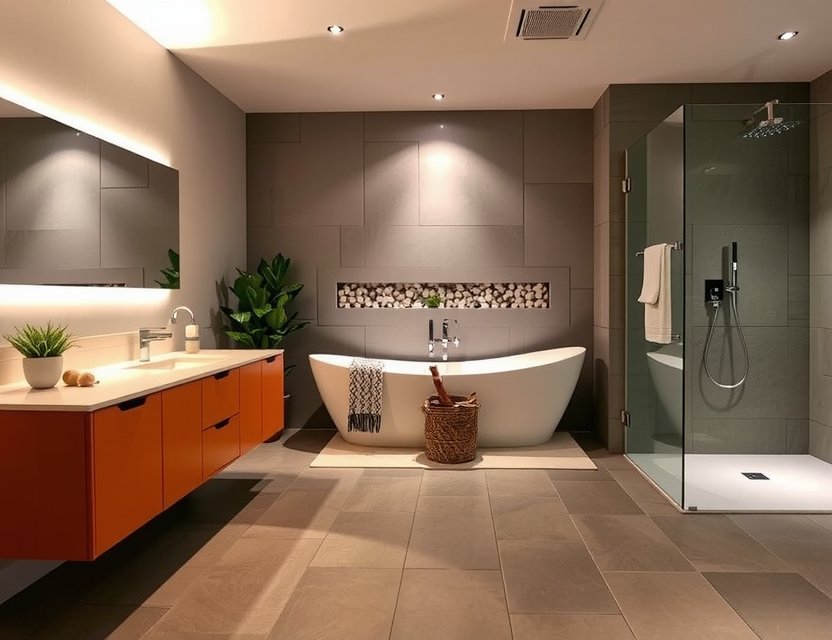 Exklusive Badrenovierung als Wellnessoase in Hamburg